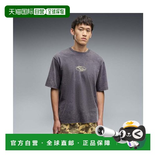 日本直邮PUMA 中性SPC宽松水洗图案短袖T恤 SPC Boxy Washed Tee