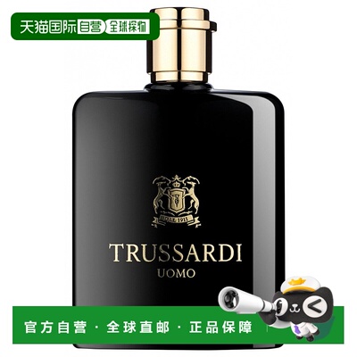 欧洲直邮Trussardi杜鲁萨迪风华男士淡香水200ml持久留香自然正品