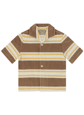 Gucci 短袖条纹衬衫 773250XJF77