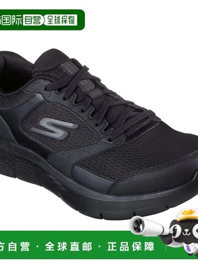自营Men's Skechers GOwalk Flex 216480-BBK Sneaker Black Low