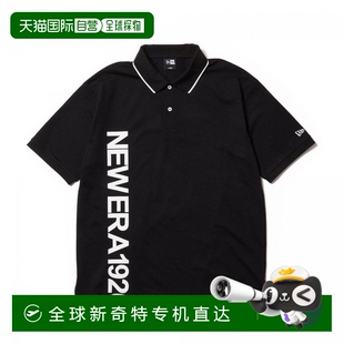 Polo ERA 14410043新款 日本直邮NEW 黑色 衫 短袖 垂直标志