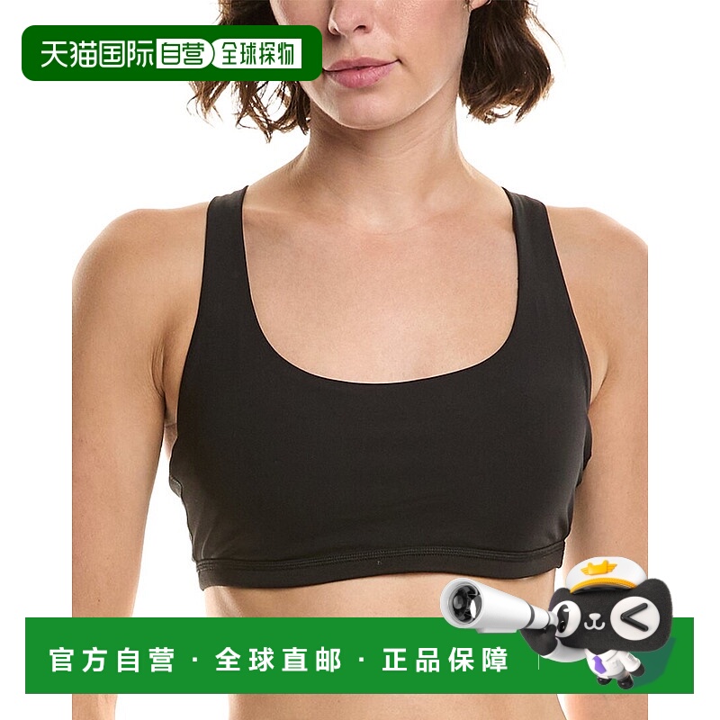 自营SPANX Low Impact Sports Bra - black 美国奥莱直发