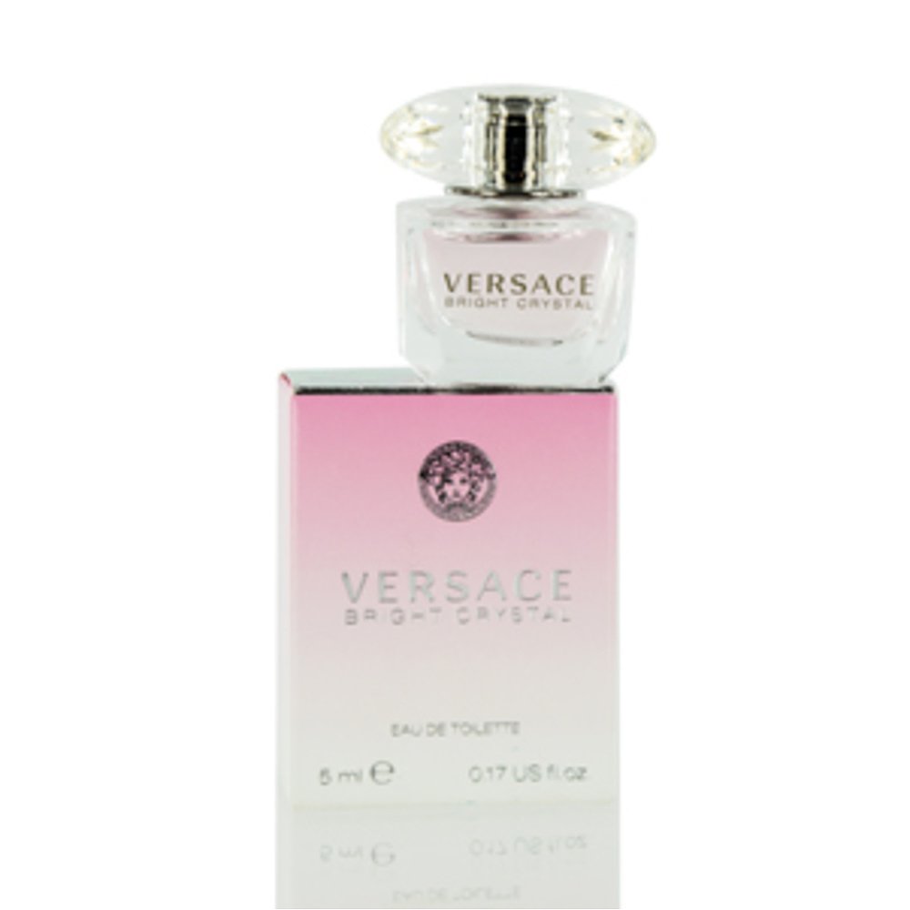 美国直邮Versace范思哲水晶女士淡香水EDT浅粉色留香淡雅柔和5ml