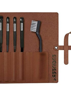 日本直邮Engineer工程师 锉刀套装 5支黑色附专用收纳袋 TFS-10