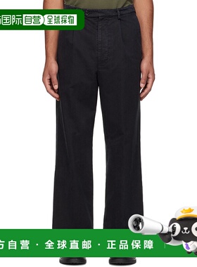 1h可退 香港直邮潮奢 Bally 巴利 男士 黑色收省长裤 MTR031CO315