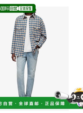 1h可退 香港直邮潮奢 Allsaints 男士 Isac 宽松款圆领棉质T恤