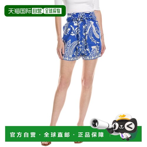 自营Farm Rio Short-红色 美国奥莱直发