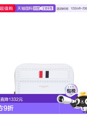香港直邮THOM BROWNE 女士钱包 FAW082A00713100 SS2021 白色
