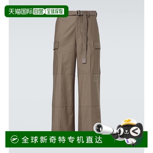 brown棕色 裤 003638 舒适时尚 男士 香港直邮Sacai 棉质工装