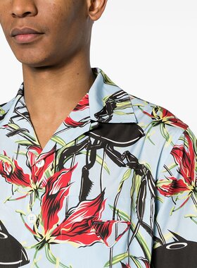 Prada 普拉达 男士 通体图案印花衬衫 UCS414S22114QF