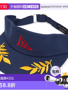 1h可退 韩国直邮malbon golf  帽子新款空顶帽高尔夫