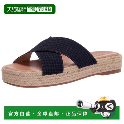 自营Lucky Brand Gayte Wedge Sandal Peacoat  LK-GAYTE-401 Wom