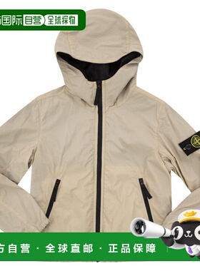 香港直邮Stone Island 石头岛 男童 连帽拉链口袋夹克童装 L1S164