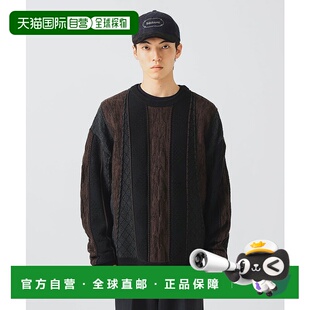 男装 HEART 复古 Jacquard 宽松 1h可退 圆领毛衣 日本直邮BEAMS