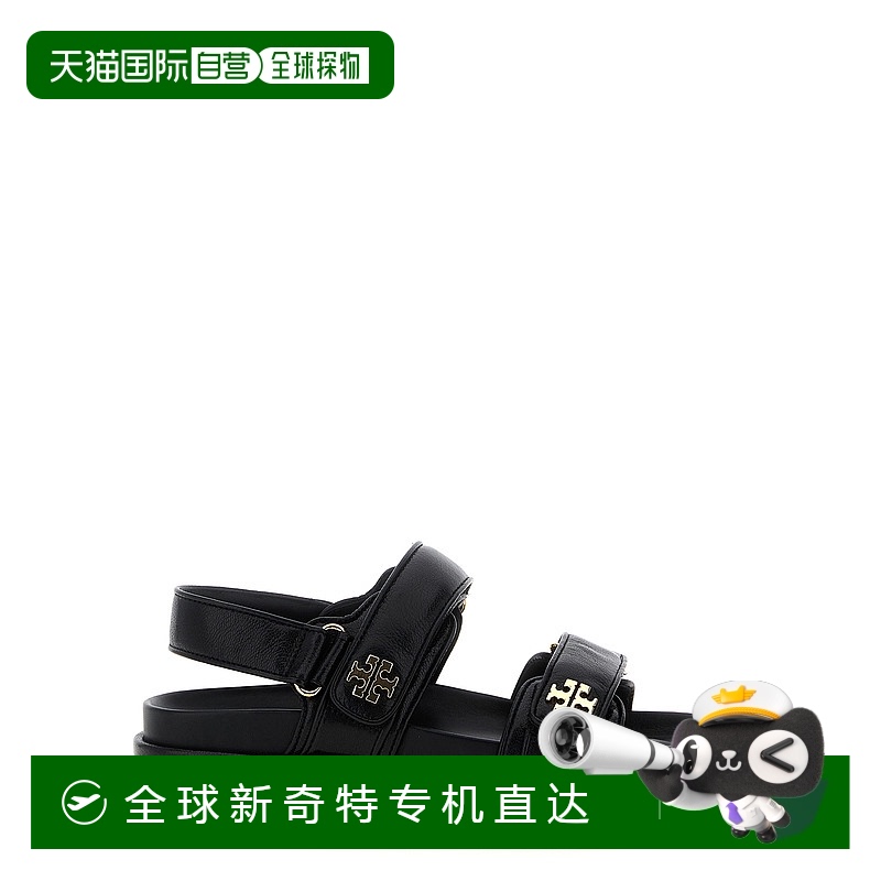 1h可退 香港直邮TORY BURCH 女士高跟鞋 144328001 CO 黑色 Kira