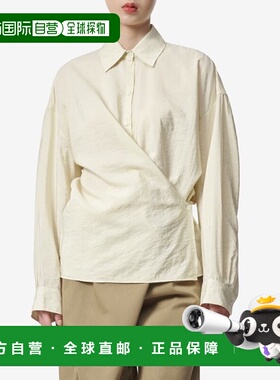 韩国直邮LEMAIRE 女衬衫女士SH1032LF208WH054FW23 TWISTED ASYMMET