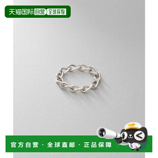 1h可退 日本直邮COCOSHNIK 女士银色长款链条戒指 76761225999909
