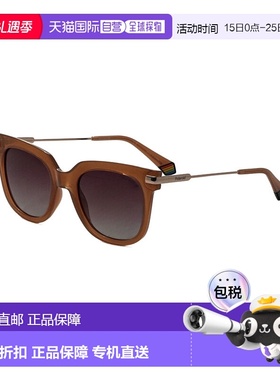 自营polaroid宝丽来女士51毫米橙色太阳镜-橙色 美国奥莱直发