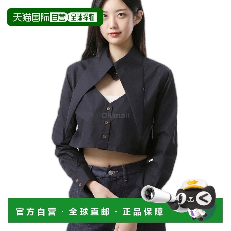韩国直邮Vivienne Westwood 剪裁心形衬衫 (1501005U W009Q N401)