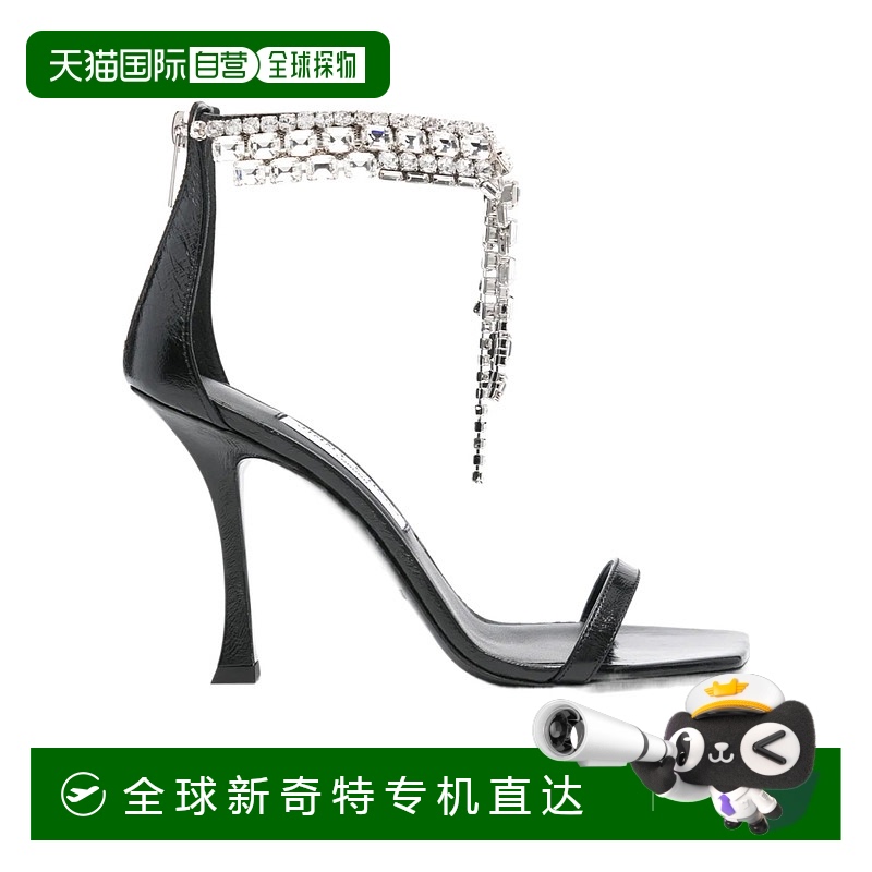 1h可退 香港直邮JIMMY CHOO 女士高跟鞋 VERITISANDALBYKNEGRO AW