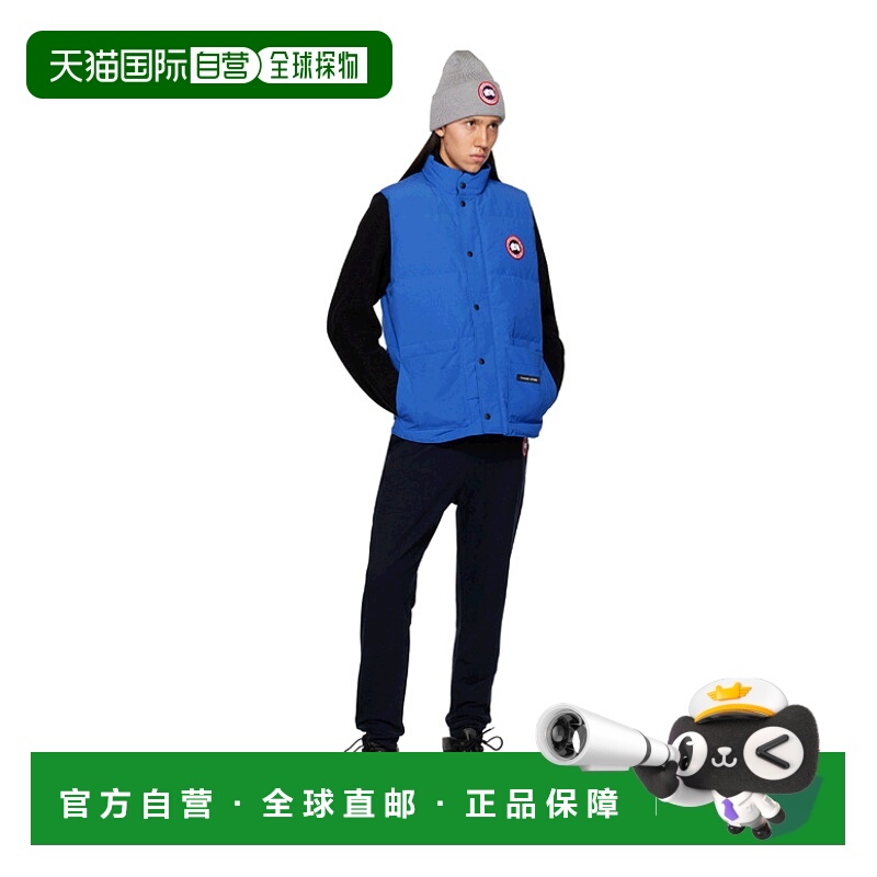 【99新未使用】香港直邮Canada Goose 徽标羽绒马甲 4154MPBROYAL