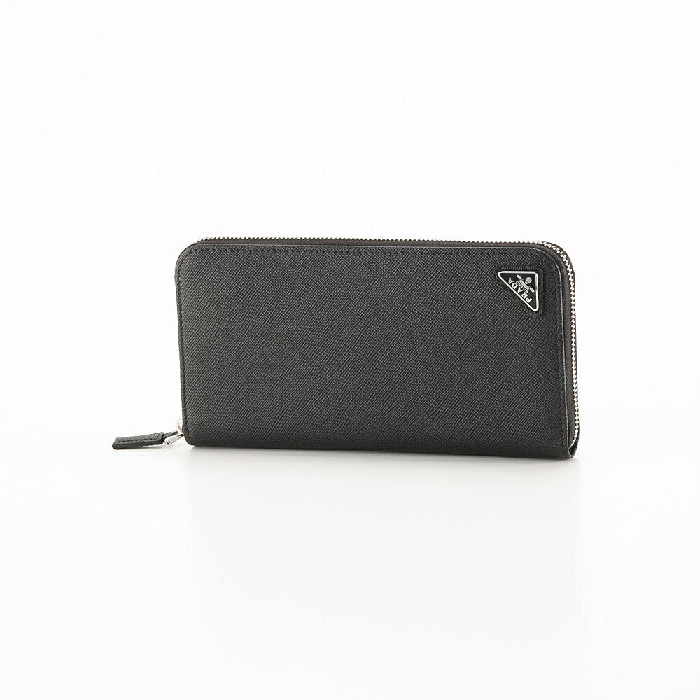 日本直邮Prada SAFFIANO TRIANGOLO 圆形长款钱包 2ML317 QHH