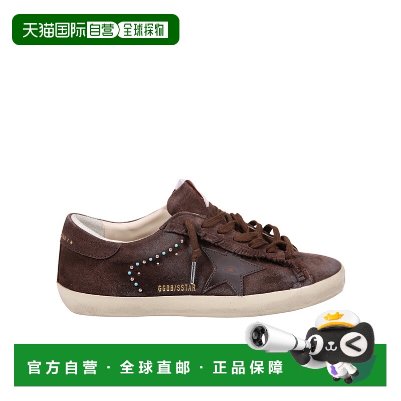 香港直邮Golden Goose Deluxe Brand 圆头低帮休闲鞋 GMF00929.F0