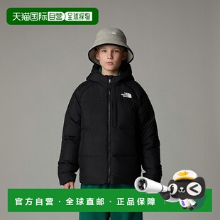 自营欧洲直邮北面North 男童连帽羽绒夹克TheNorthFace