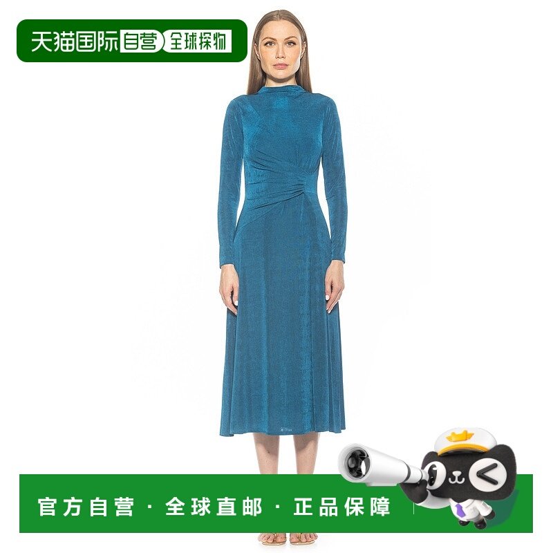 alexia admorMarla 连衣裙 - 蓝绿色 【美国奥莱】直发,女装/女士精品,连衣裙,淘宝优惠券,粉丝福利购,淘宝优惠卷