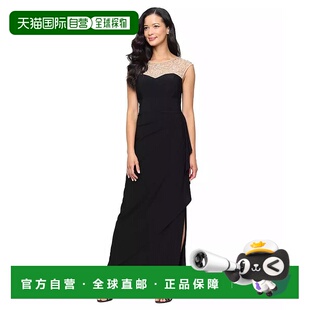 evenings 1h可退 美國(guó)直郵 alex 連衣裙針織氣質(zhì) 女士
