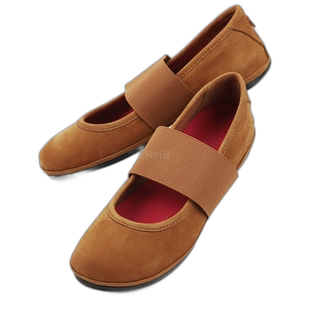 韩国直邮CAMPER 右 (21595-244) 平底鞋/乐福鞋单鞋牛皮