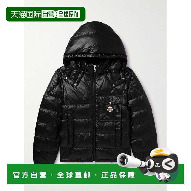 1h可退 香港直邮Moncler 盟可睐 男士 Wollaston Logo-Appliqued,男装,夹克,淘宝优惠券,粉丝福利购,淘宝优惠卷