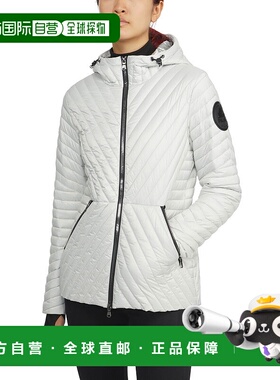 自营 Pajar 女士 Nikola 轻便可折叠羽绒夹克 - 白色 美国奥莱直