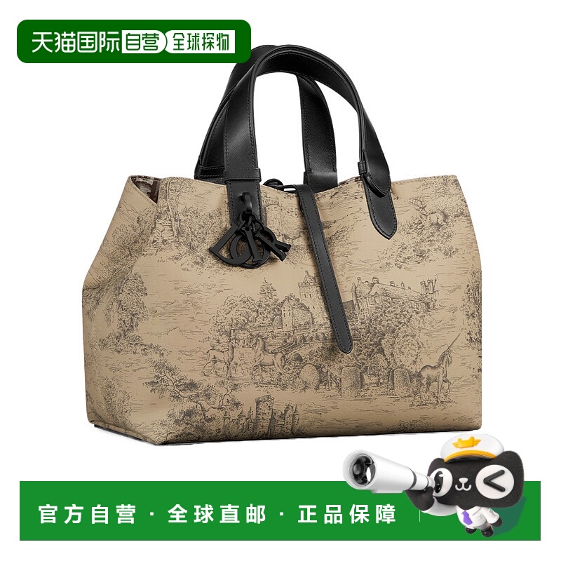 香港直邮DIOR 女士手提包 M2821SZCKM918 AW2024 花色 中号徽标手