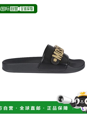 1h可退 香港直邮MOSCHINO 男士凉鞋 MB28032G0MG11 SS2025 黑色 M