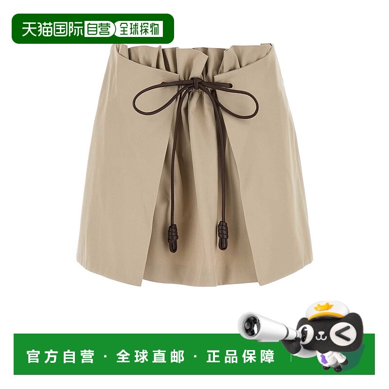 1h可退 香港直邮LOEWE 女士半身裙 S359Y08X96LIGHTBEIGE AW2025