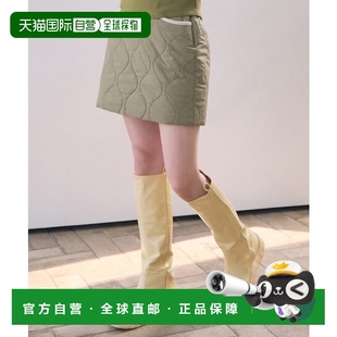 QUILTED MINISKIRT 半身裙CO2304SR61OL女士 韩国直邮COVERNAT