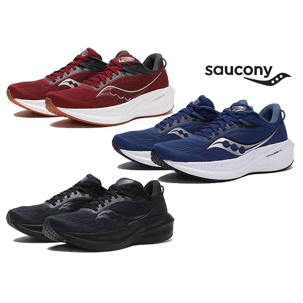 日潮 Saucony索康尼 男款 TRIUMPH胜利21 男鞋运动跑鞋减震跑步鞋