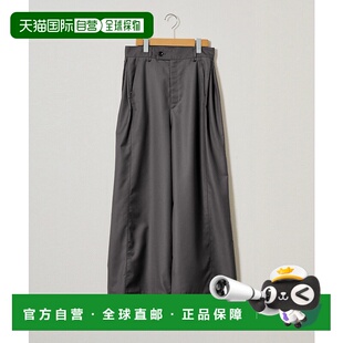 日本直邮Audrey 女士侧褶宽松直筒裤 and Wad L3318 John 1h可退