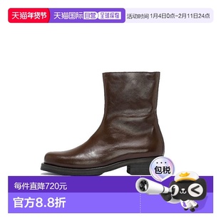 韩国直邮our legacy靴子男款时尚设计简约潮流舒适棕色A3207CO