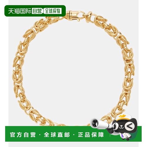 1h可退 香港直邮潮奢 TOTÊME 女士 Byzantine 24kt 镀金短项链