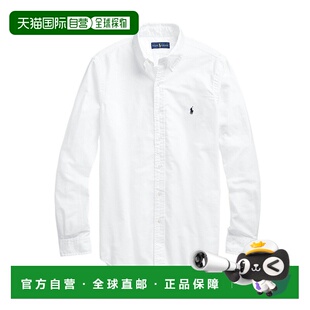 衬衫 香港直邮Polo logo刺绣长袖 Lauren 470840Blanc Ralph