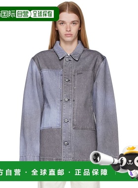 1h可退 香港直邮潮奢 Objects IV Life 女士 蓝色四袋夹克 Obj001