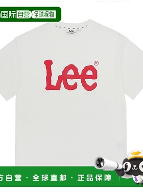 韩国直邮LEE 李-大抽搐标志T恤 红色 LE2402ST01RD