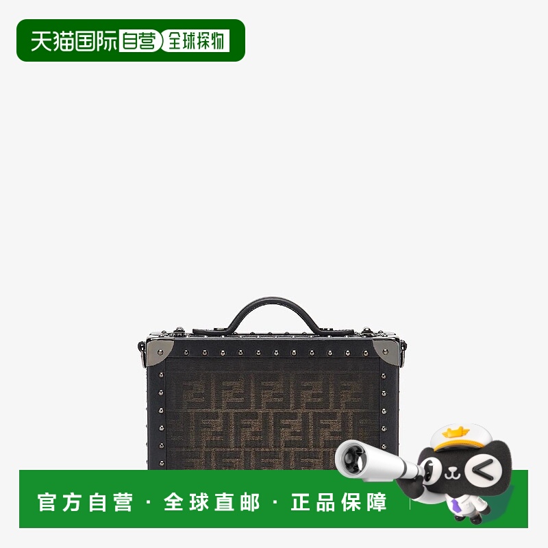 1h可退 欧洲直邮FENDI 芬迪 25春夏 7VV164APD8F1MMV 男士 旅行箱