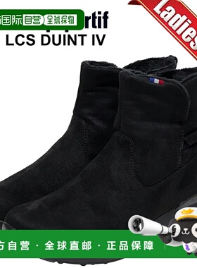 日本直邮le coq sportif LCS DUINT IV 靴子黑色/金色 lu5fbt88lz