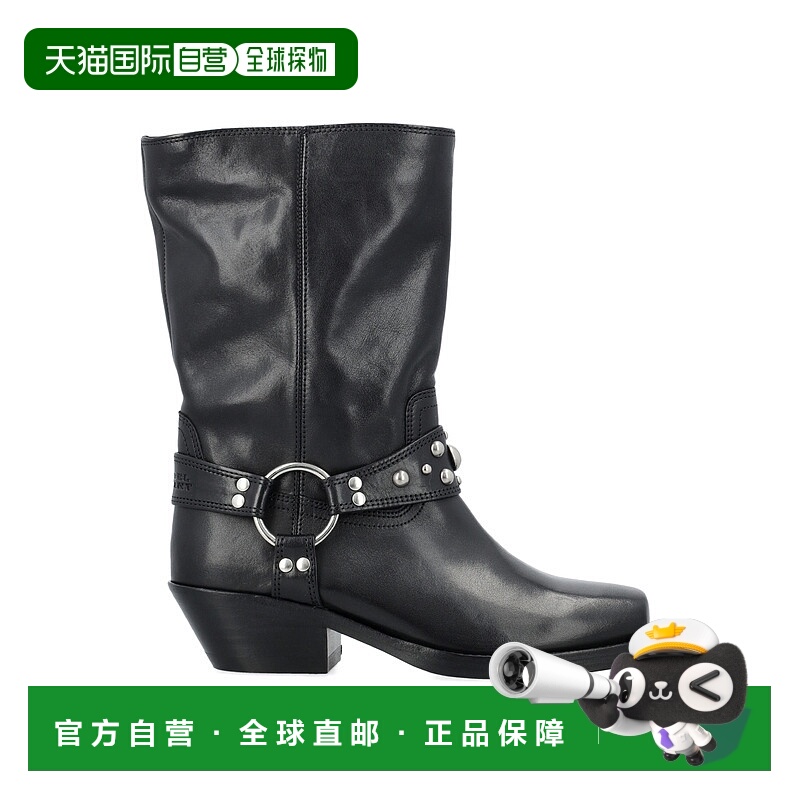 1h可退 香港直邮ISABEL MARANT 女士高跟鞋 BO0135FAB3A23S01BK A