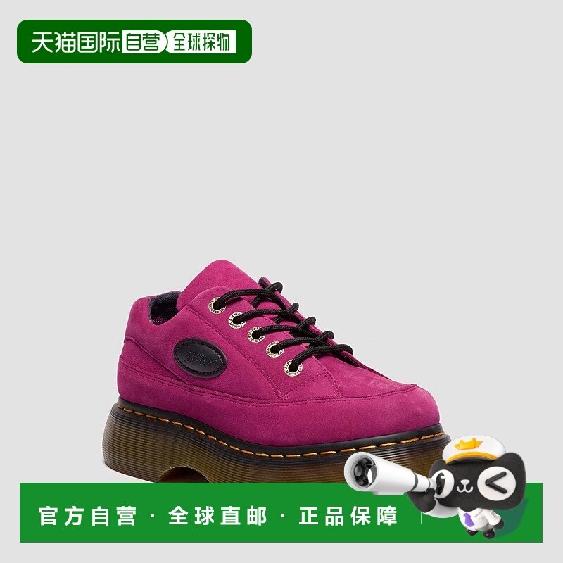 自营欧洲直邮DrMartens马丁大夫 Buzz女士Milled Nubuck皮革五孔