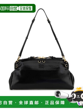 香港直邮Miu Miu 拉链单肩包 5BF1292IEOVOOO斜挎包手提包