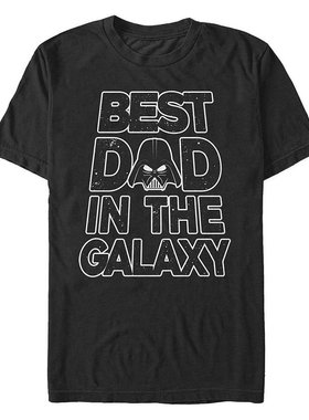 Fifth Sun|男士 Galaxy Dad Text 短袖圆领 T 恤